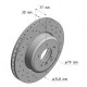 150.3434.52 Спортивный передний тормозной диск 348x30 Otto Zimmermann Sport Z