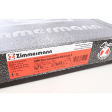 150.3483.20 Zimmermann Передній гальмівний диск 348x30 на BMW 5 (F10) з двигуном 530 d xDrive
