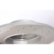 Спортивный задний тормозной диск с перфорацией 296x10,5 150342952 Otto Zimmermann Sport Z