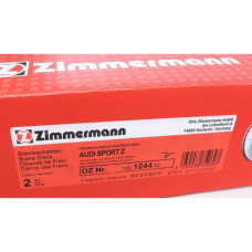 Спортивный задний тормозной диск с перфорацией 255x12 100124452 Otto Zimmermann Sport Z