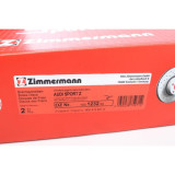 Спортивный задний тормозной диск с перфорацией 245x10 100123252 Otto Zimmermann Sport Z