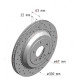 400.3663.52 Zimmermann Sport Z Спортивный задний тормозной диск с перфорацией 330x22 на MERCEDES-BENZ GL-CLASS (X164) с двигателем GL 350 CDI 4-matic (164.823)
