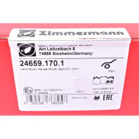 Передние тормозные колодки 246591701 Otto Zimmermann