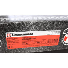 400.1449.20 Zimmermann Задний тормозной диск 280x10 на MERCEDES-BENZ VITO АВТОБУС (638) с двигателем 114 2.3 (638.134, 638.194)