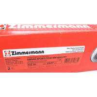Спортивный передний тормозной диск с перфорацией 296x26 200252752 Otto Zimmermann Sport Z