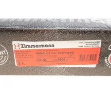 470.5400.00 Zimmermann Задний тормозной диск 260x8 на RENAULT MEGANE III НАКЛОННАЯ ЗАДНЯЯ ЧАСТЬ (BZ0/1_, B3_) с двигателем 1.5 dCi (BZ09, BZ0D)