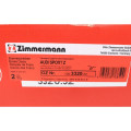 Спортивний задній гальмівний диск з перфорацією 302x12 Zimmermann Sport Z