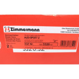Спортивный задний тормозной диск с перфорацией 302x12 100332052 Otto Zimmermann Sport Z