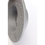 Спортивный задний тормозной диск с перфорацией 245x10 100123752 Otto Zimmermann Sport Z
