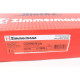 600.3229.54 Zimmermann Black Z Спортивный задний левый тормозной диск с насечками 330x28 на VW TOUAREG (7P5, 7P6) с двигателем 3.6 V6 FSI