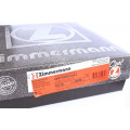 Передній гальмівний диск 256x22 Zimmermann CoatZ
