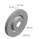 400.3683.52 Zimmermann Sport Z Спортивный передний тормозной диск с перфорацией 330x32 на MERCEDES-BENZ M-CLASS (W166) с двигателем ML 300 4-matic (166.055)