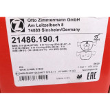 Передние тормозные колодки 214861901 Otto Zimmermann