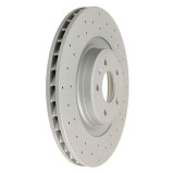Спортивный передний тормозной диск с перфорацией 345x29,5 100333252 Otto Zimmermann Sport Z