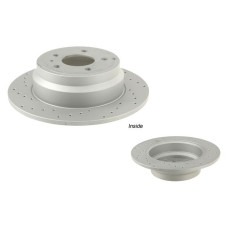 Спортивный задний тормозной диск с перфорацией 295x10 610119752 Otto Zimmermann Sport Z