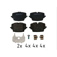 20707.185.2 Zimmermann Передние тормозные колодки на BMW X1 (U11) с двигателем sDrive 20 i