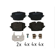 20707.185.2 Zimmermann Передние тормозные колодки на BMW X1 (U11) с двигателем xDrive 20 d Mild-Hybrid
