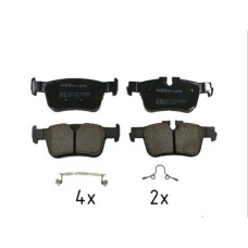 22582.160.2 Zimmermann Задние тормозные колодки на VOLVO XC60 II (246) с двигателем 2.0 B5 Mild-Hybrid AWD