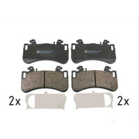 26549.150.1 Zimmermann Передние тормозные колодки на MERCEDES-BENZ EQE SUV (X294) с двигателем EQE 500 4-matic (294.622)