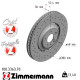 100.3363.70 Zimmermann Formula Z Передний тормозной диск 380x36 на AUDI Q5 (FYB) с двигателем SQ5 TFSI quattro