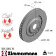 100.3380.75 Zimmermann Formula Z Передний тормозной диск 400x38 на AUDI A7 Sportback (4GA, 4GF) с двигателем 2.8 FSI quattro