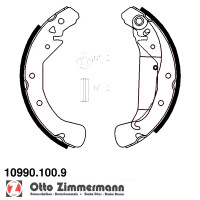 10990.100.9 Zimmermann Комплект тормозных колодок для стояночного тормоза на OPEL COMBO Tour с двигателем 1.7 DTI 16V