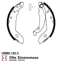10990.102.5 Zimmermann Комплект гальмівних колодок для стоянкового гальма на CITROËN ZX Break (N2) з двигуном 1.8 i 16V