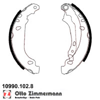 10990.102.8 Zimmermann Комплект тормозных колодок для стояночного тормоза на PEUGEOT 206 SW (2E/K) с двигателем 1.4 HDi