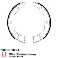 10990.103.4 Zimmermann Комплект тормозных колодок для стояночного тормоза на BMW 3 Touring (E91) с двигателем 325 xi