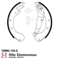 10990.103.6 Zimmermann Комплект тормозных колодок для стояночного тормоза на OPEL CORSA B Kasten (S93) с двигателем 1.4 i (F08, W5L)