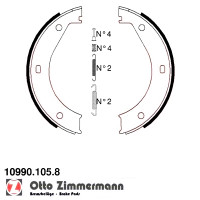 10990.105.8 Zimmermann Комплект тормозных колодок для стояночного тормоза на BMW 7 (E38) с двигателем 725 tds