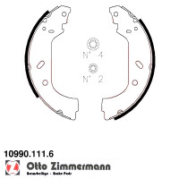10990.111.6 Zimmermann Комплект тормозных колодок для стояночного тормоза на FIAT SCUDO Combinato (220_) с двигателем 1.9 TD