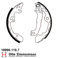 10990.118.7 Zimmermann Комплект гальмівних колодок для стоянкового гальма на FORD FOCUS Turnier (DNW) з двигуном 1.6 16V