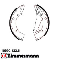 10990.122.6 Zimmermann Комплект тормозных колодок для стояночного тормоза на HYUNDAI GETZ (TB) с двигателем 1.1