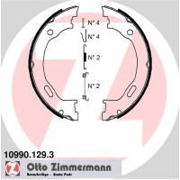 Комплект тормозных колодок для стояночного тормоза 109901293 Otto Zimmermann