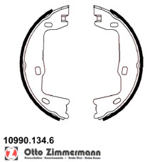 Комплект тормозных колодок для стояночного тормоза 109901346 Otto Zimmermann