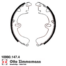 Комплект тормозных колодок для стояночного тормоза 109901474 Otto Zimmermann