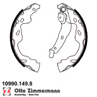 10990.149.8 Zimmermann Комплект тормозных колодок для стояночного тормоза на OPEL AGILA (B) с двигателем 1.0 (F68)
