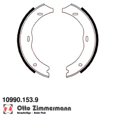 10990.153.9 Zimmermann Комплект тормозных колодок для стояночного тормоза на MERCEDES-BENZ VITO Tourer (W447) с двигателем 109 CDI / 109 BlueTEC (447.701, 447.703, 447.705)