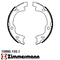 10990.155.1 Zimmermann Комплект тормозных колодок для стояночного тормоза на HYUNDAI i30 (FD) с двигателем 2.0