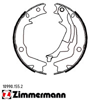 10990.155.2 Zimmermann Комплект барабанных тормозных колодок на HYUNDAI i20 (PB, PBT) с двигателем 1.6