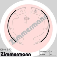Комплект тормозных колодок для стояночного тормоза 109901573 Otto Zimmermann