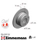 150.1287.20 Zimmermann Задній гальмівний диск 272x10 на BMW Z3 Roadster (E36) з двигуном 1.8 i