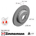 Задній правий гальмівний диск 330x20 Zimmermann Formula F
