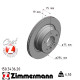 150.3436.20 Zimmermann Задній гальмівний диск 294x19 на BMW Z4 Roadster (E85) з двигуном 3.0 i