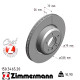 150.3465.20 Передний тормозной диск 338x26 Otto Zimmermann CoatZ