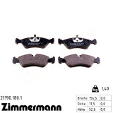 Передние тормозные колодки 211901801 Otto Zimmermann