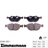 Передние тормозные колодки 214842051 Otto Zimmermann