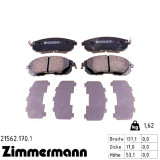 Передние тормозные колодки 215621701 Otto Zimmermann