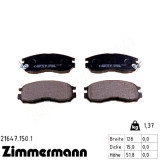 Передние тормозные колодки 216471501 Otto Zimmermann
